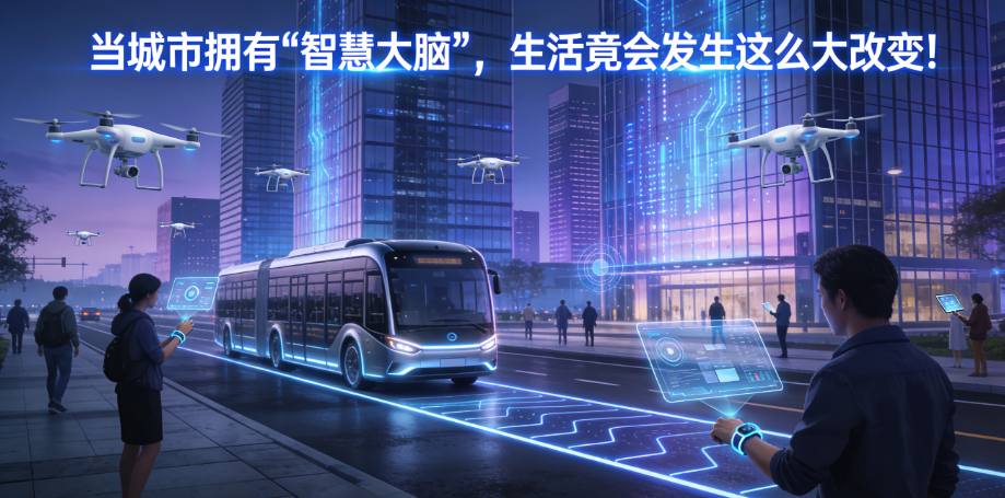 當(dāng)城市擁有 “智慧大腦”，生活竟會(huì)發(fā)生這么大改變！